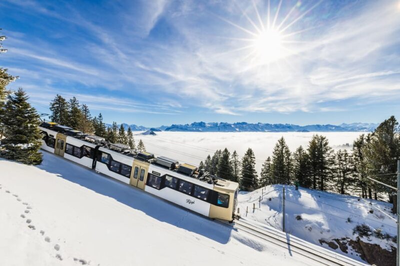 Vitznau: Train Tickets and Rigi Mineral Baths Day Ticket - Key Points