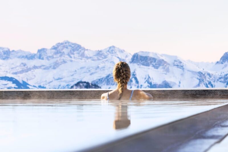 Vitznau: Train Tickets and Rigi Mineral Baths Day Ticket - The Summit Experience