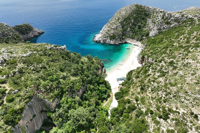 Vlore Grama Bay Beaches & Caves Small-Group Speedboat Tour - The Sum Up