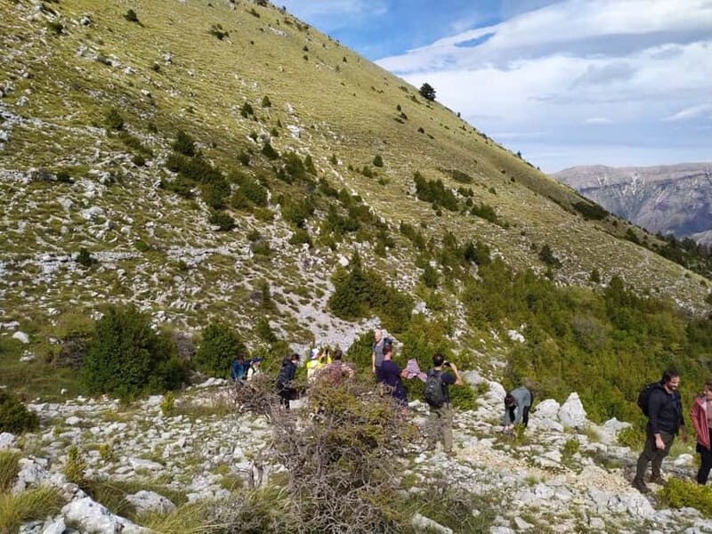 Vlore : Llogara National Park Infocenter to Deep Neck - Key Points