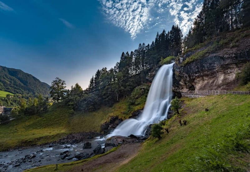 Vøringsfossen Waterfall  the Grand tour of Hardanger Fjord - Scenic Drive Along Hardangerfjord