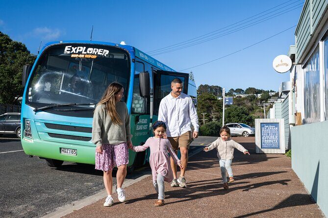 Waiheke Island Hop-On Hop-Off Explorer Bus - Key Points
