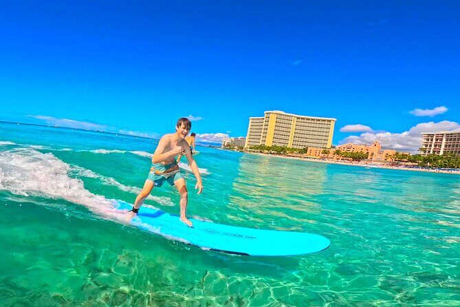 Waikiki Beginner Surfing lessons: Private, Group, & Family Option - Key Points