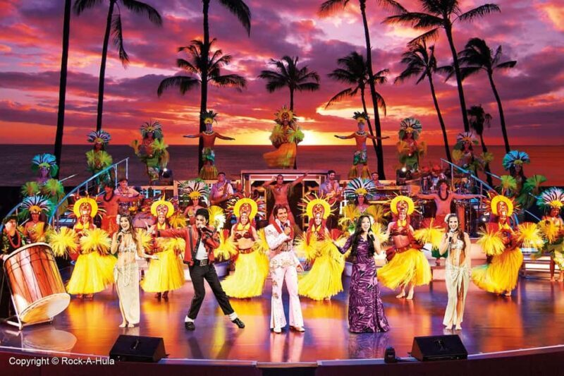 Waikiki: Luau and Buffet w/ optional Rock-A-Hula Show - Optional Rock-a-Hula Show: A High-Energy Finale