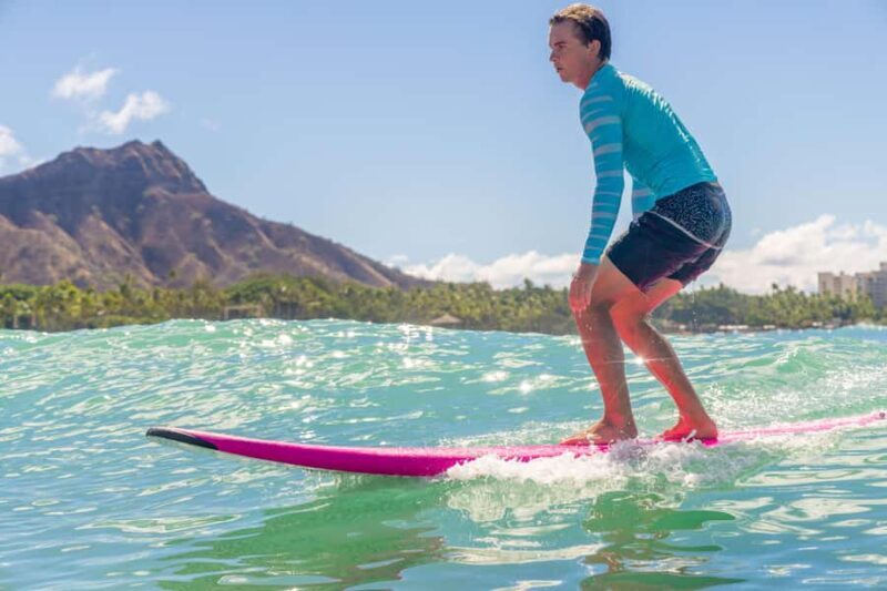Waikiki: Surf Lesson & Bonus Beach Setup (Chairs & Umbrella) - Key Points