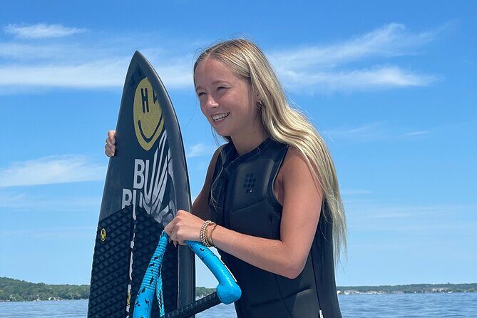Wake Surfing on a Luxury Captained Cruise in Canandaigua - What to Expect on the Tour