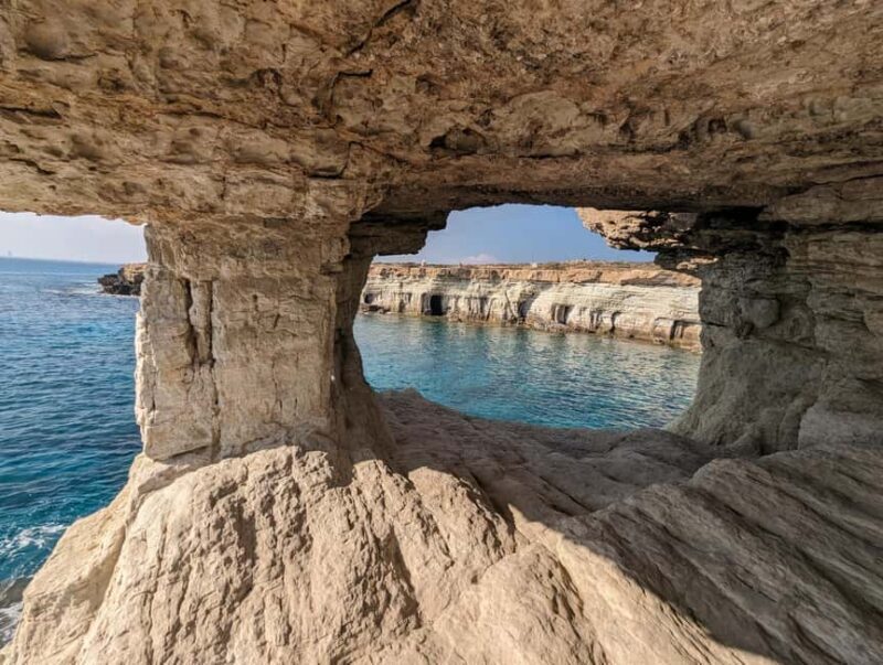 Walk (usually upto 10 km) and explore around Cape Greco - Cape Greco Rock & Sea Caves Cove