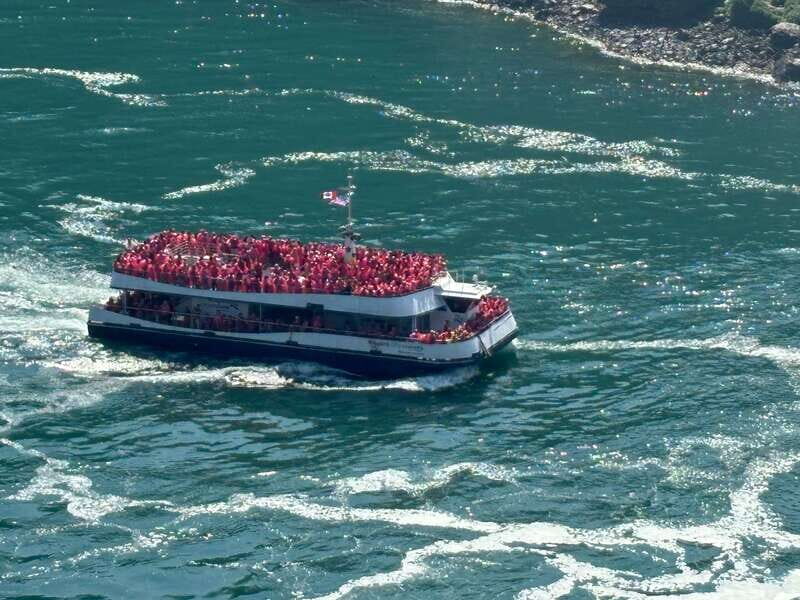 Walking Tour of Niagara Falls Canada and Hornblower Boat - Key Points