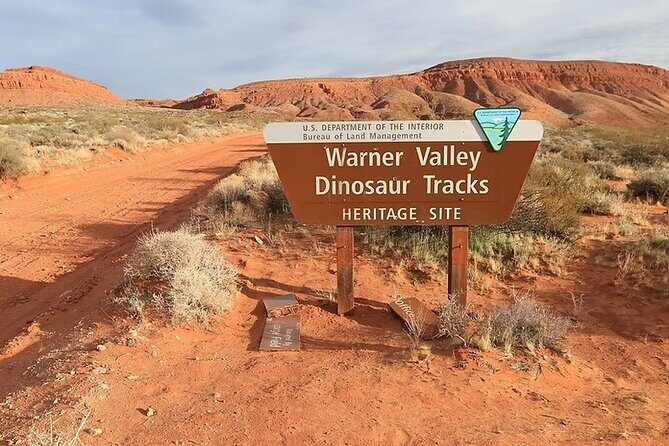 Warner Valley Dinosaur Track Site 4x4 Tour - Key Points