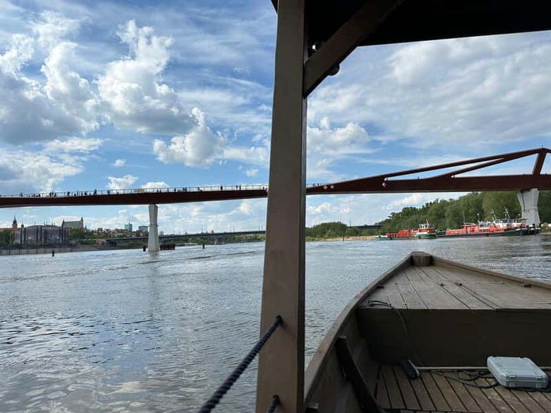 Warsaw: cruise on the Vistula - The Views & Atmosphere