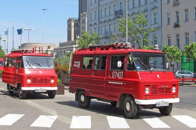 Warsaw Layover Tour (Chopin Airport) by retro minibus - The Sum Up