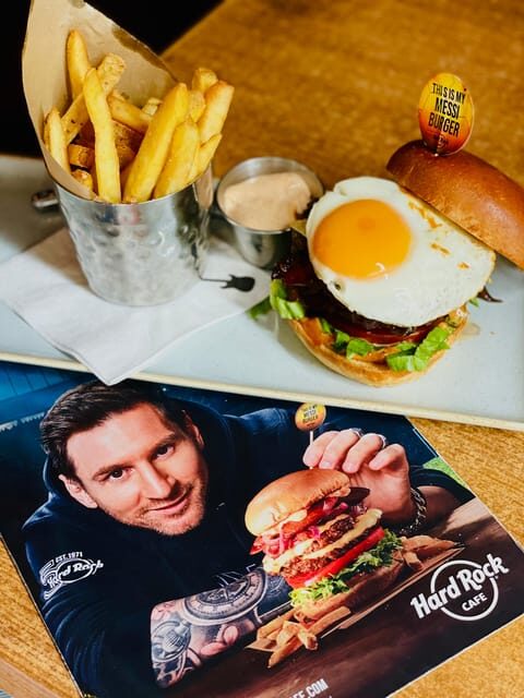 Warsaw: Messi Combo at Hard Rock Cafe with Skip-the-Line - Key Points