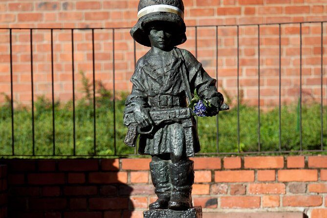 Warsaw Morning, Guided, Panoramic View, public city tour with hotel pick up - Visiting Umschlagplatz