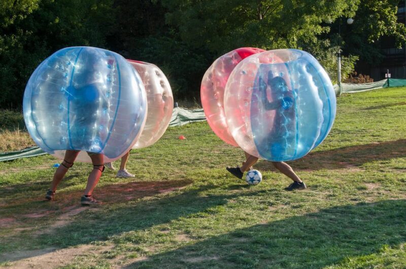 Warsaw: Private Bubble Football Game - Key Points