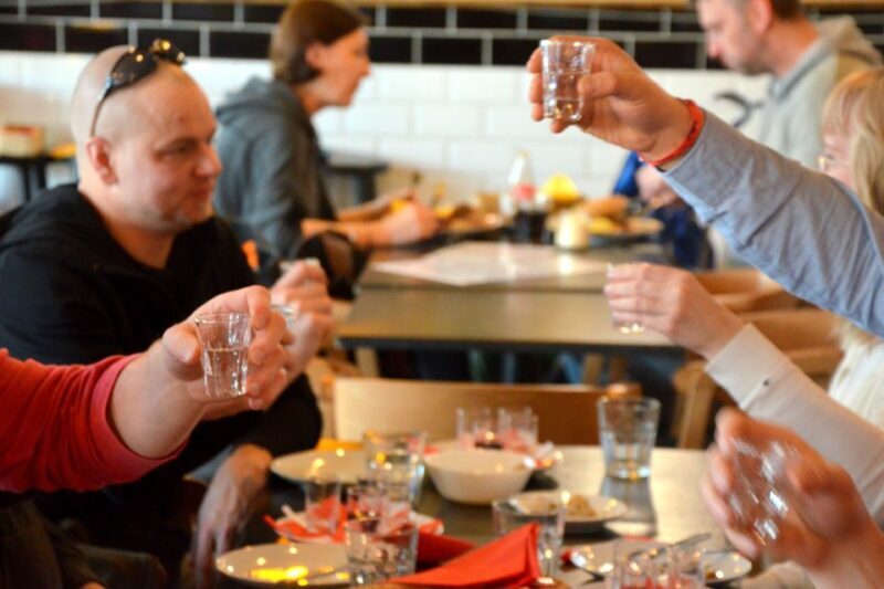 Warsaw: Private Vodka Tasting Night with Snacks and Pickup - The Sum Up