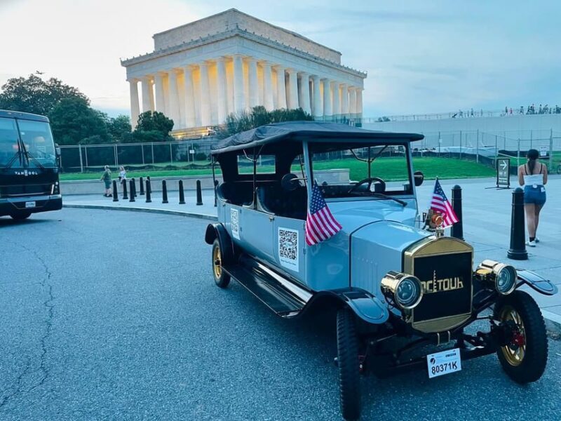 Washington, DC: Day & Night Electric Cart & Vintage Car Tour - The Experience Breakdown