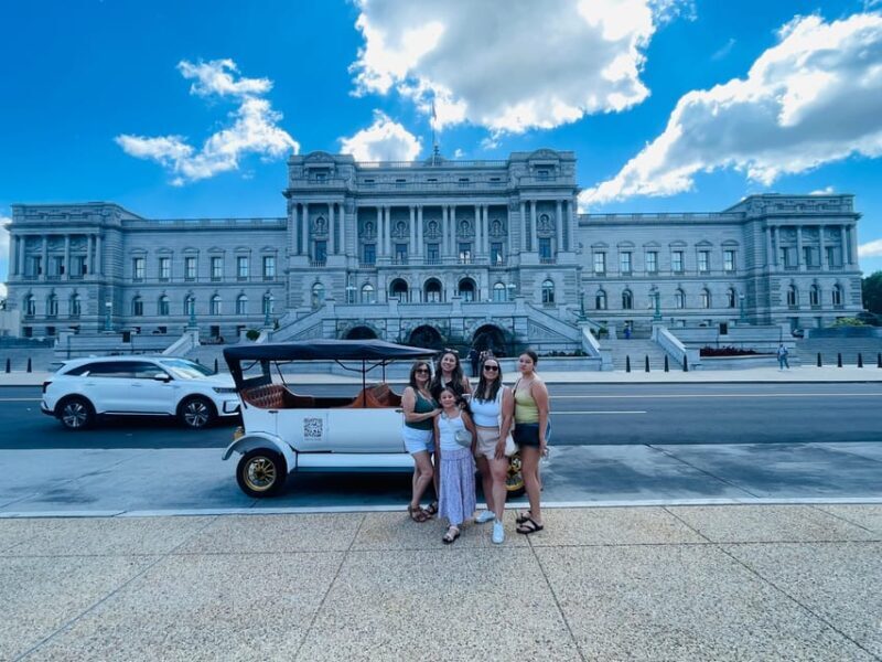 Washington, DC: Day & Night Electric Cart & Vintage Car Tour - FAQ