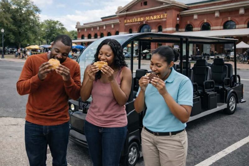 Washington, DC: Electric Cart Food Tour with Tastings - Key Points