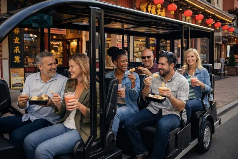 Washington, DC: Electric Cart Food Tour with Tastings - Detailed Breakdown of the Itinerary