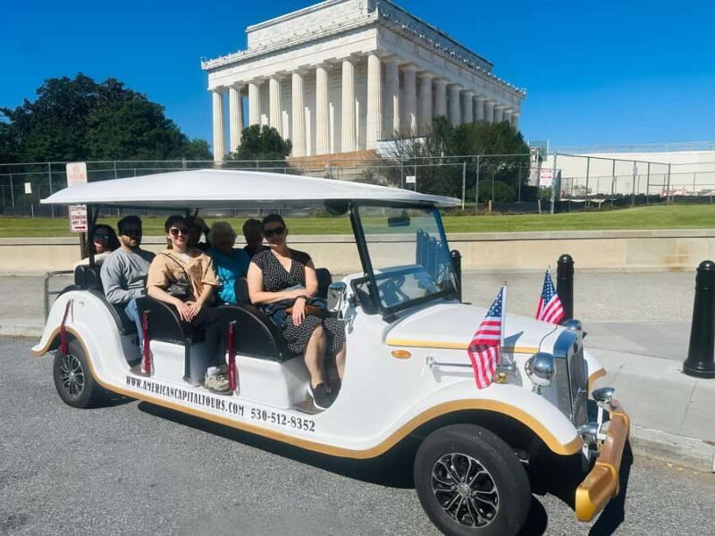 Washington DC: Guided Monuments Tour by E-Cart with Blankets - Summary