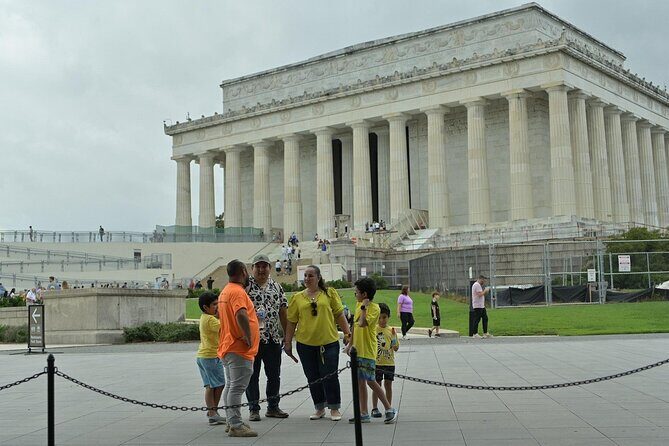 Washington DC History and Monuments Open Air Minibus Guided Tour - Key Points