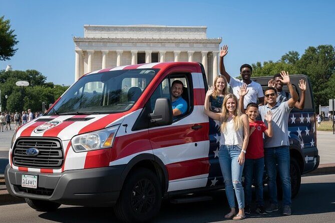 Washington DC History and Monuments Open Air Minibus Guided Tour - The Practical Side: Transportation, Group Size, and Value