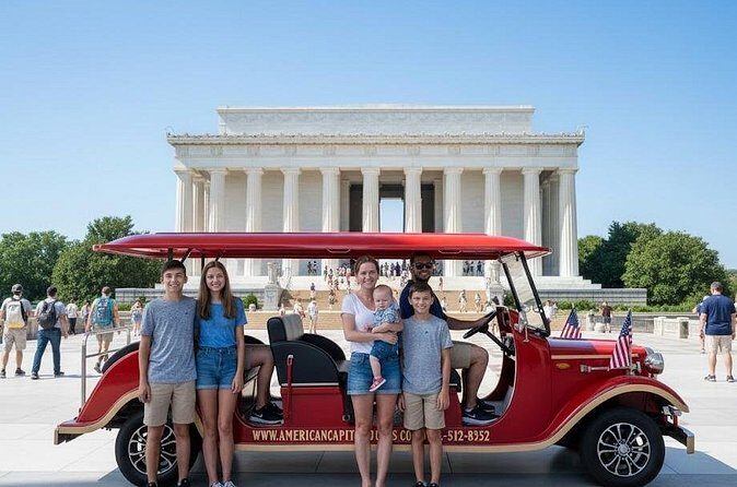 Washington DC Monuments and History Guided Electric Cart Tour - FAQs