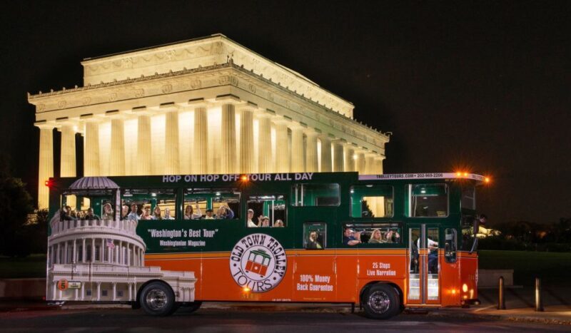 Washington DC: Monuments by Moonlight Nighttime Trolley Tour - An In-Depth Look at the Experience