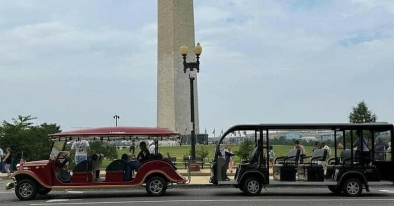 Washington DC Monuments & History Guided Electric Cart Tour - A Closer Look at the Tour Itinerary