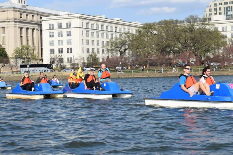 Washington DC: Tidal Basin Pedal Boat Rental - Key Points