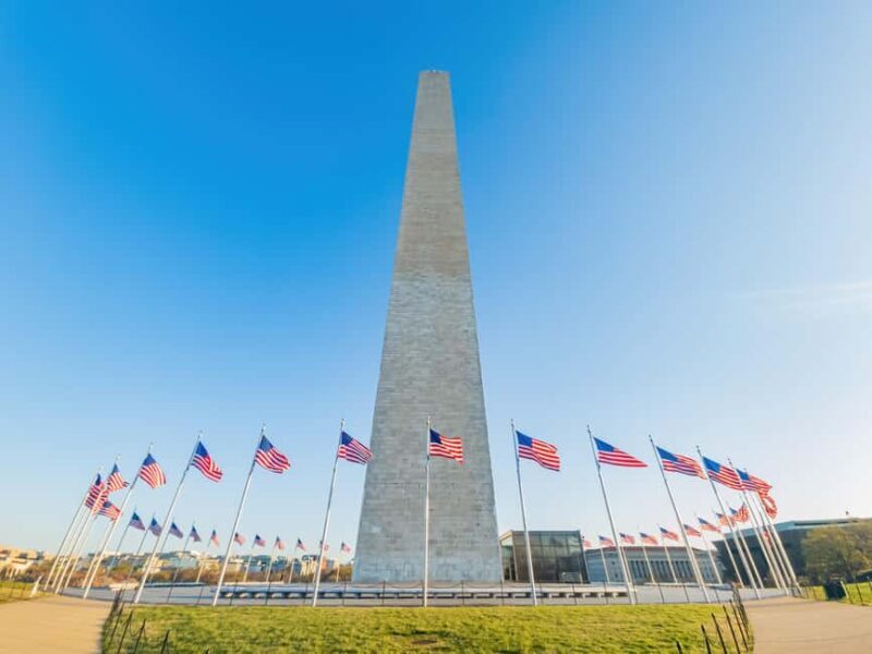 Washington DC: Washington Monument Top View Reserved Entry - Key Points
