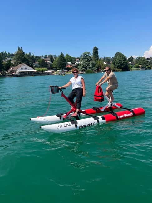 Waterbike on Lake Zurich - FAQs