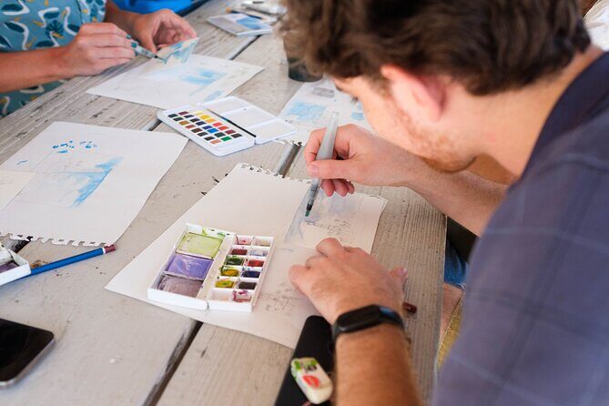 Watercolor Postcard Painting with a Local Artist - FAQs