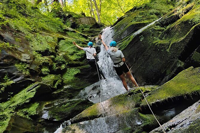 Waterfall Rappelling in Bear Creek PA - Waterfall Rappelling in Bear Creek PA: An Authentic Poconos Adventure