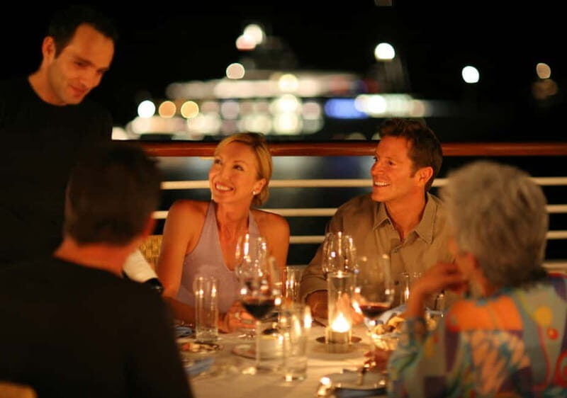 Wave Dancer Deluxe Night cruise with Fireworks (Adults Only) - Key Points