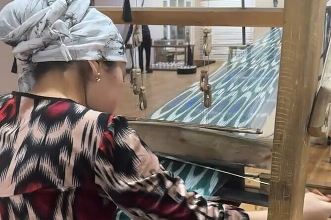 Weaving of Uzbekistan Multi Day Tour - Margilan: The Heart of Atlas Weaving