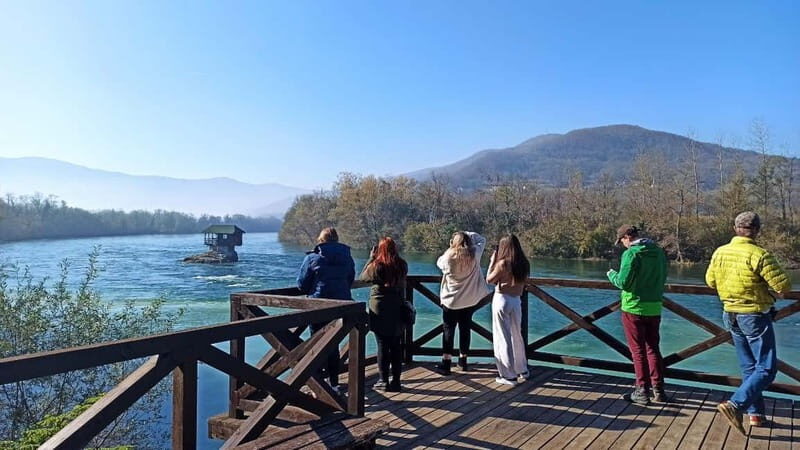 West of Belgrade: Woodentown, argan 8 train & Drina River - Key Points