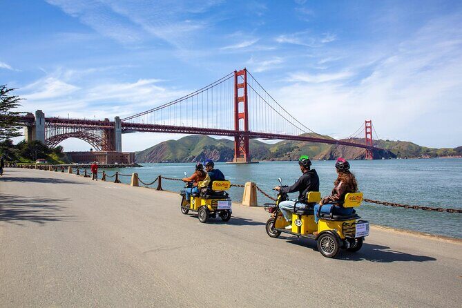 Wharf to Golden Gate Bridge - GoRide Electric Scooter Rentals - The Sum Up