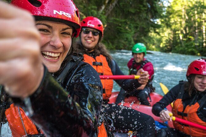 Whistler's Only Green River Whitewater Rafting - Key Points