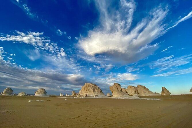 White & Black desert camping tour 2 Days 1 night From Cairo - Key Points