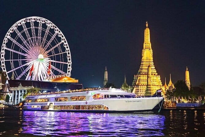 White Orchid Dinner Cruise Asiatique Pier in Bangkok - Key Points