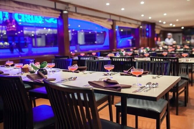 White Orchid Dinner Cruise Asiatique Pier in Bangkok - The Itinerary: What You Can Expect