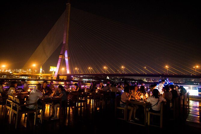 White Orchid Dinner Cruise from Bangkok with Pickup & Live Music - The Itinerary Breakdown: What to Expect