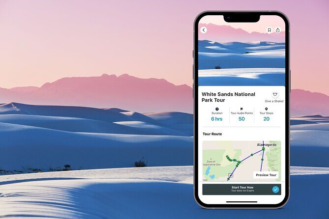 White Sands National Park Self-Guided Audio Tour - Discover the Magic of White Sands National Park with a Self-Guided Audio Tour