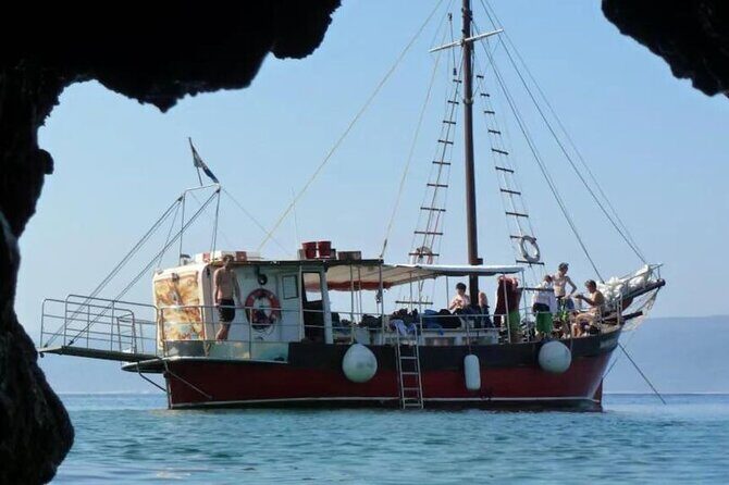 Wild bays of the Island of Krk and swimming with a pirate ship - The Value of This Tour