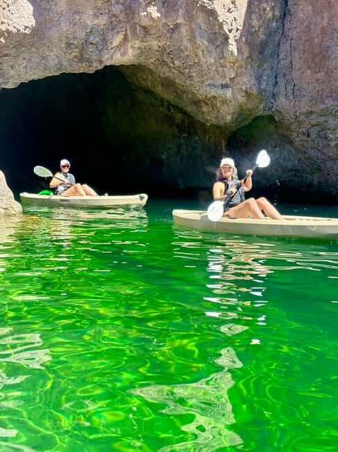 Willow Beach: Half-Day Emerald Cave Kayak Tour 3 Caves - FAQs