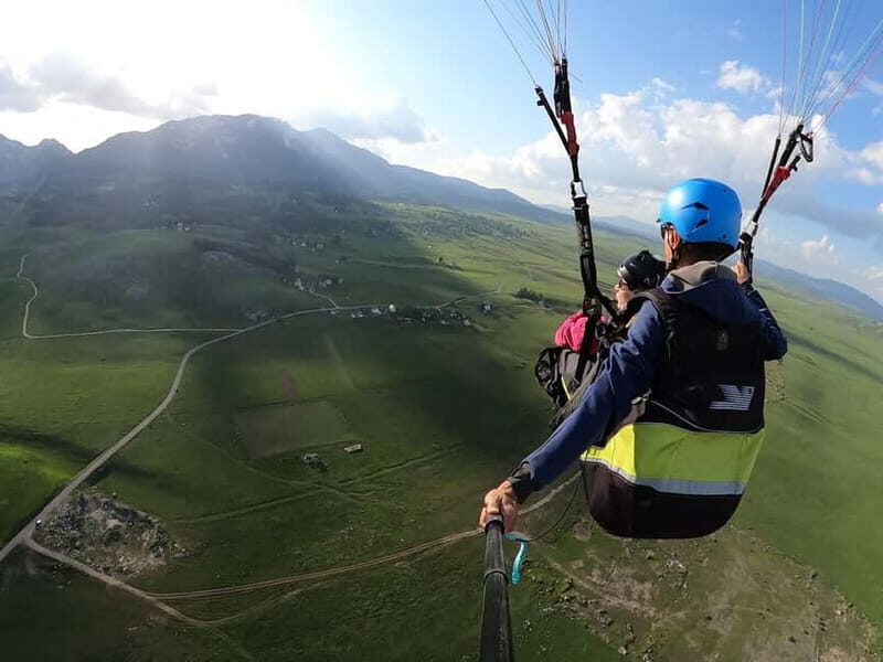 Winch Tandem Paragliding - Durmitor National Park - Key Points