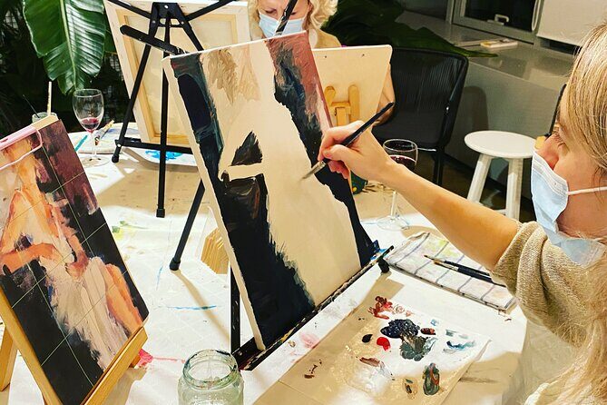 Wine and Painting Workshop Experience in Brussels - What’s Included and What to Expect