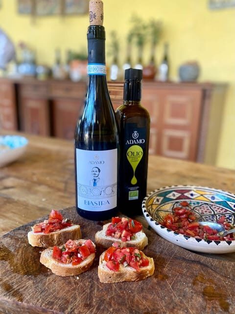 Wine Tasting in the historic baglio Florio Adamo - Key Points