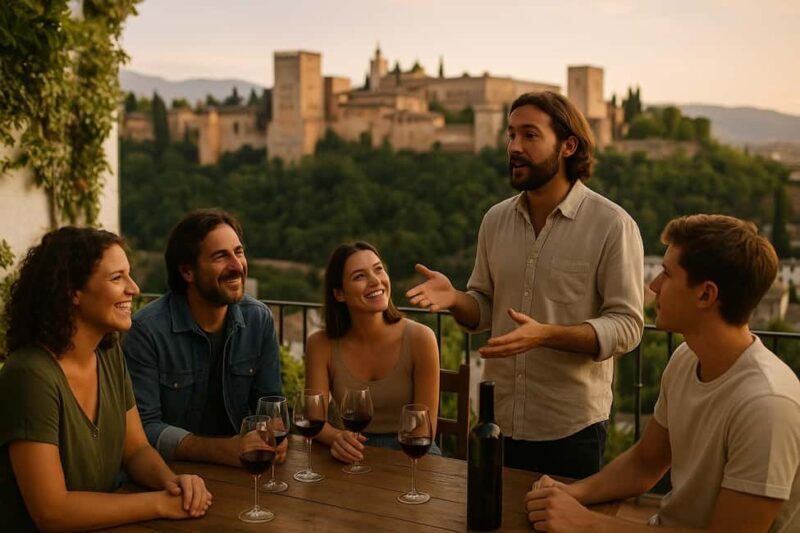 Winefulness Granada: wine tasting, mindfulness, and senses that awaken - The Tasting and Educational Component